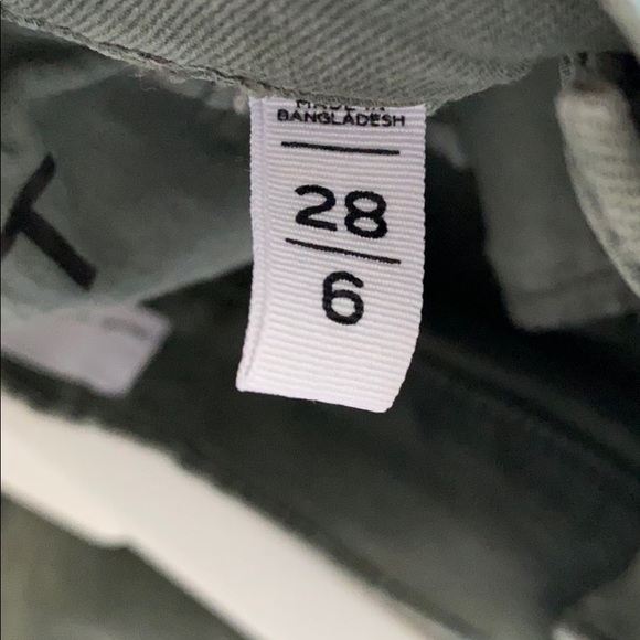 Loft Green Fray Jeans - Picture 3 of 3